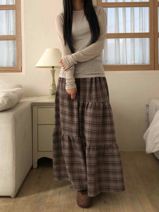 Soft Daily Slim Fit Round Long Sleeve T-shirt