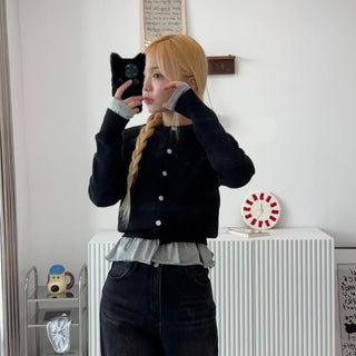 Marie Basic Round Cardigan