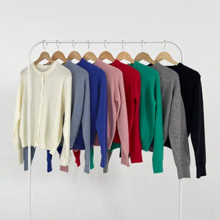 Marie Basic Round Cardigan