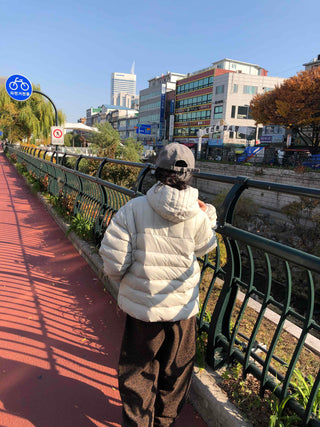 Hooded Oversized Lightweight Short Padded Jacket