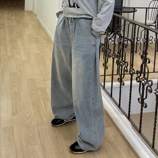 Montauk Side Pintuck Elastic Denim Pants