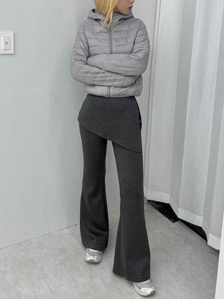 Athleisure Standing Neck Crop Lightweight Short Padded Jacket