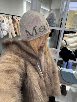 Luxury Voluminous Fur Zipper Hooded Cropped Jacket