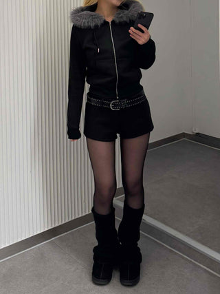 Simple Winter Minimal Shorts