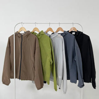 Ether Square Hooded Windbreaker