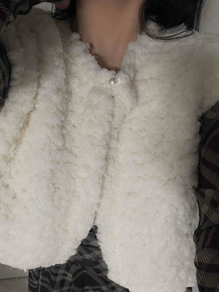Soft Fleece V-Neck Slim Fit Knit Vest