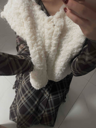 Soft Fleece V-Neck Slim Fit Knit Vest