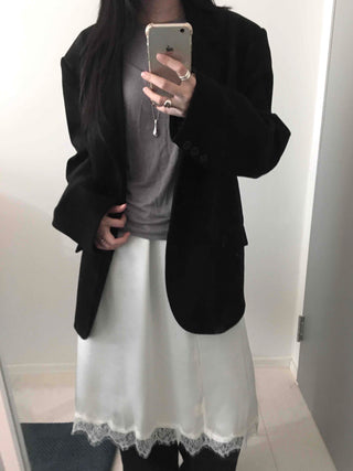 Minimal Basic Slim Fit Long Sleeve Tencel T-shirt