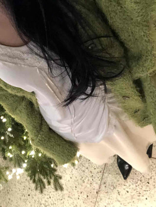 Fluffy Fuzzy Drop Shoulder Short Cardigan