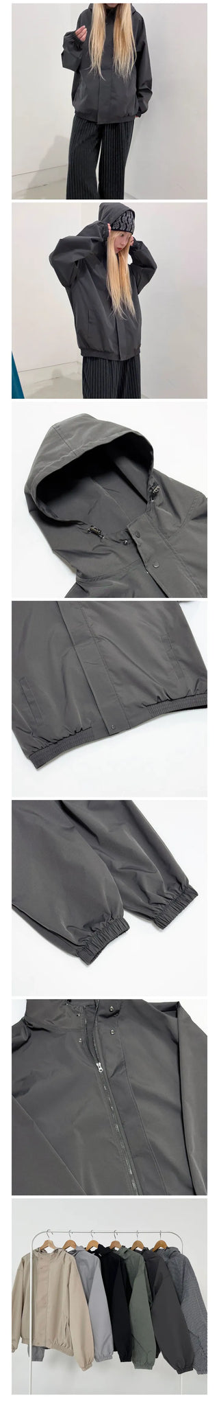 Deno Daily Hooded Wind Jacket