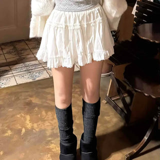 Queen Crush Banding Flounce Skirt