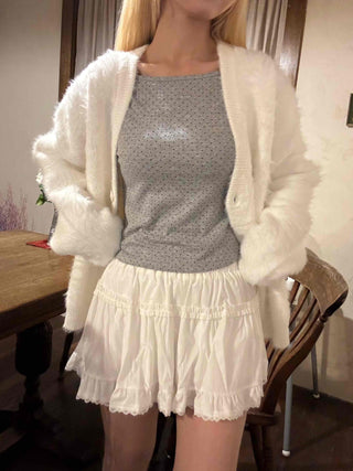 Queen Crush Banding Flounce Skirt