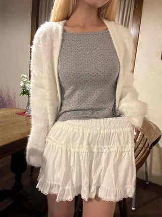 Queen Crush Banding Flounce Skirt