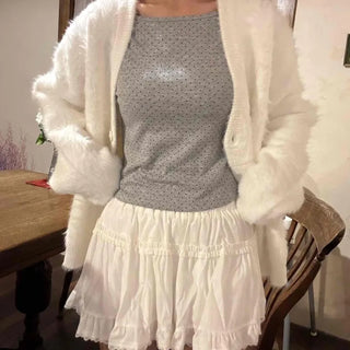 Queen Crush Banding Flounce Skirt