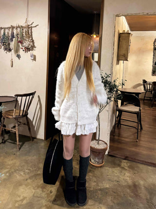 Queen Crush Banding Flounce Skirt