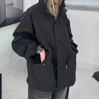 Basel Casual Hooded Short Field Jacket