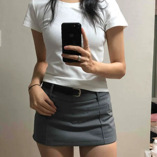 Soft Touch Slim Fit Round Neck Short Sleeve T-shirt