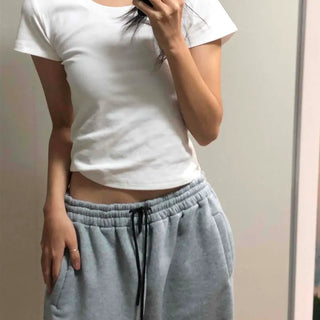 Soft Touch Slim Fit Round Neck Short Sleeve T-shirt
