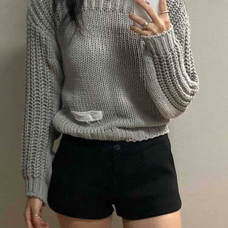 Minimal Low-Rise Slim Mini Shorts
