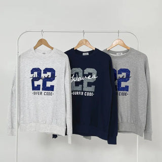 Kelly Wave Oversized Sweatshirt