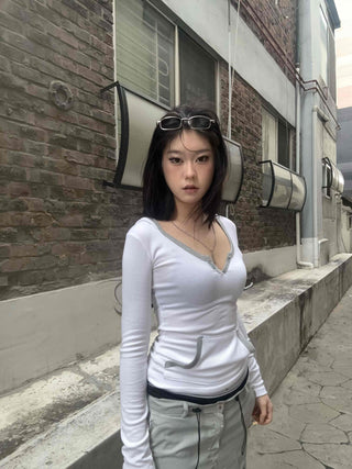 Loose-fit techwear string flap cargo pants