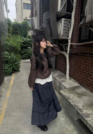 Windy Stand Neck Layered Half-Zip Anorak Windbreaker
