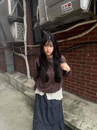 Windy Stand Neck Layered Half-Zip Anorak Windbreaker