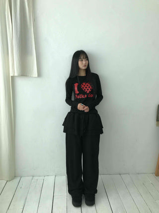 Vintage Retro Lettering Oversized Loose Fit Long Sleeve Tee