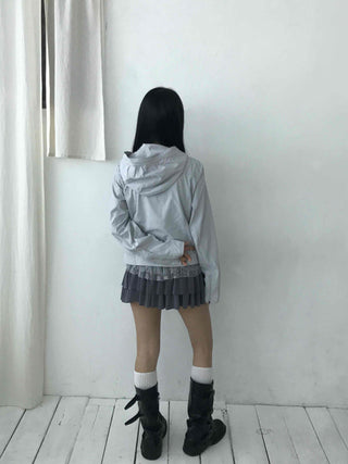 Campus Look Slim Fit High-Waisted Basic Mini Skirt