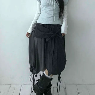 Asymmetrical Off-Shoulder Wrap Design Slim Fit Long Sleeve T-Shirt