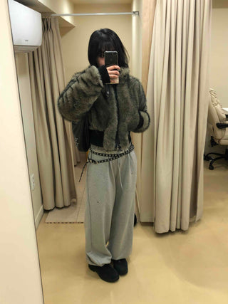 Comfortable Loose Fit Elastic Waist Wide Jogger Pants