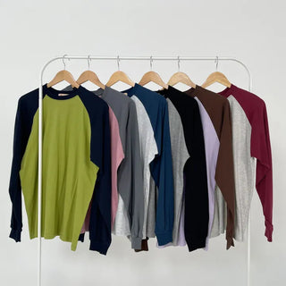 Teki Plain Raglan Sweatshirt