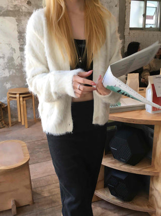 Modern Ribbed Pencil Knit Long Skirt