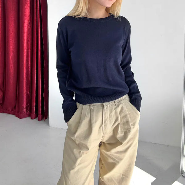 Rico Basic Round Neck Knit