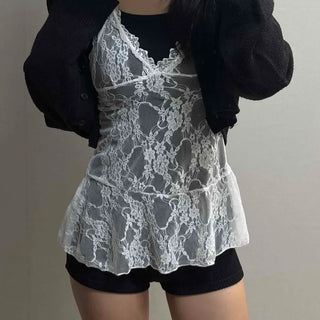 Gothic layered corset strap tulle base top dress