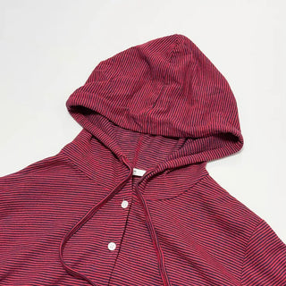 Dali striped hooded cardigan