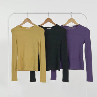 Monde Soft Ribbed Slim T-shirt