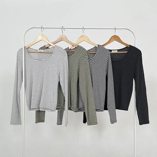 Lewa Striped Loose Fit Long Sleeve