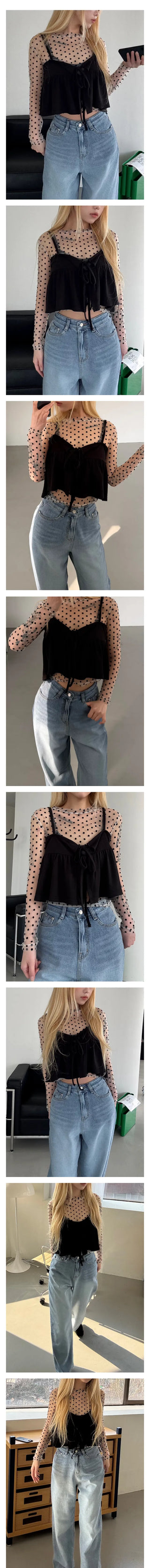 Julie layered bustier