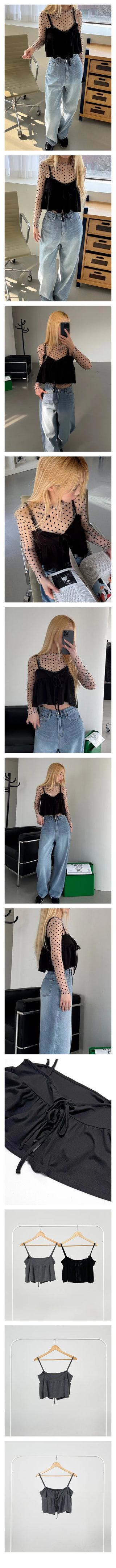 Julie layered bustier