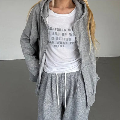 Hush Boy Oversized Zip-up Hoodie