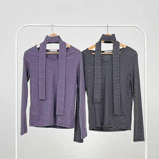 Igo striped tie T-shirt