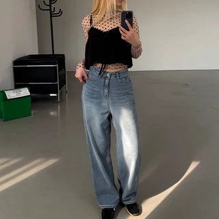 Laura Wide Denim Pants