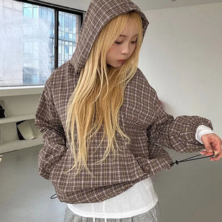 Rough Check Vintage Anorak