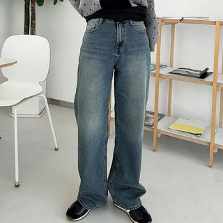 Meiji Washed Wide Denim