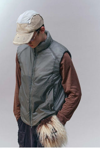 [Monterest] Water-Resistant Padded Stand Collar Vest