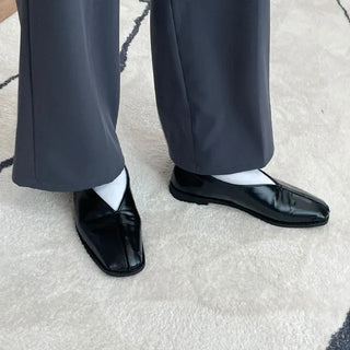 Loafer flat shoes