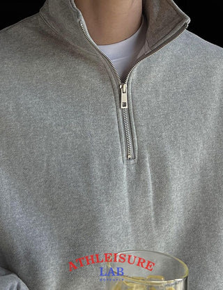 LAB. Double-Fleece Half-Zip Sweatshirt (5 colors)