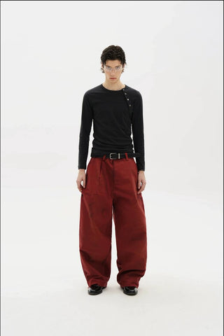 [MASONPRINCE] Washed Cotton Work Jacket & Pants Set