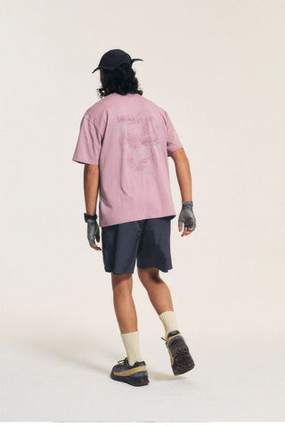 [Monterest] Quick-Dry Reflective Print T-Shirt